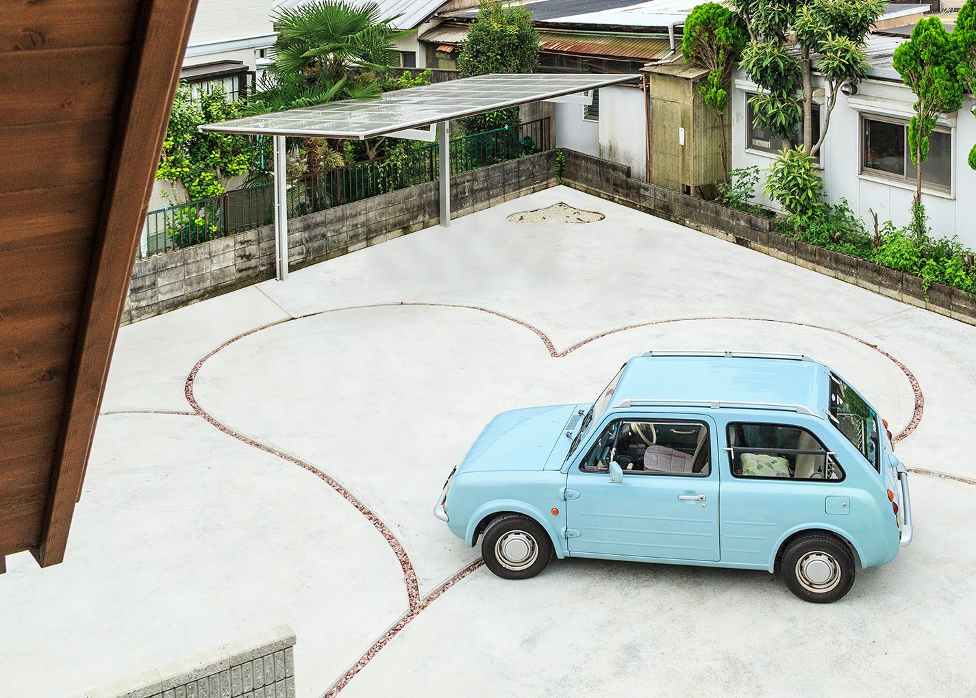 There is free parking space available for cars and bikes.